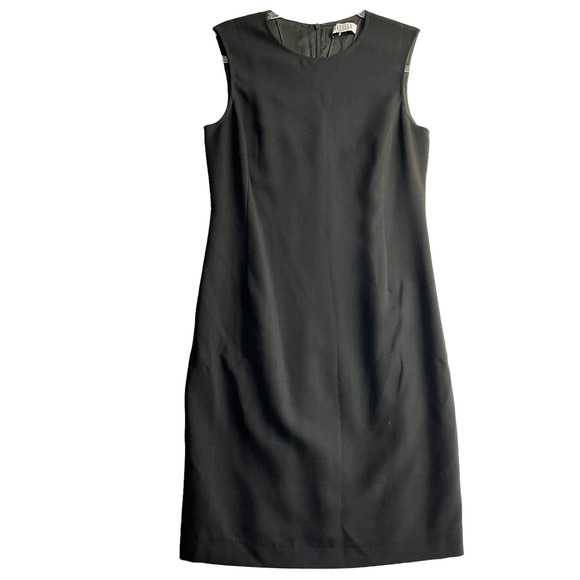 MARELLA SHEATH DRESS WOOL Sleeveless Fitted Dress Women size 4 - Picture 9 of 14